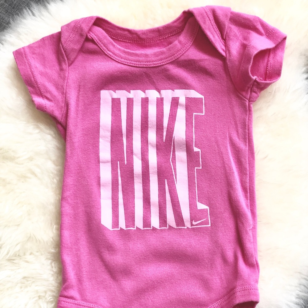 Nike - Pink Baby Girl Onesie